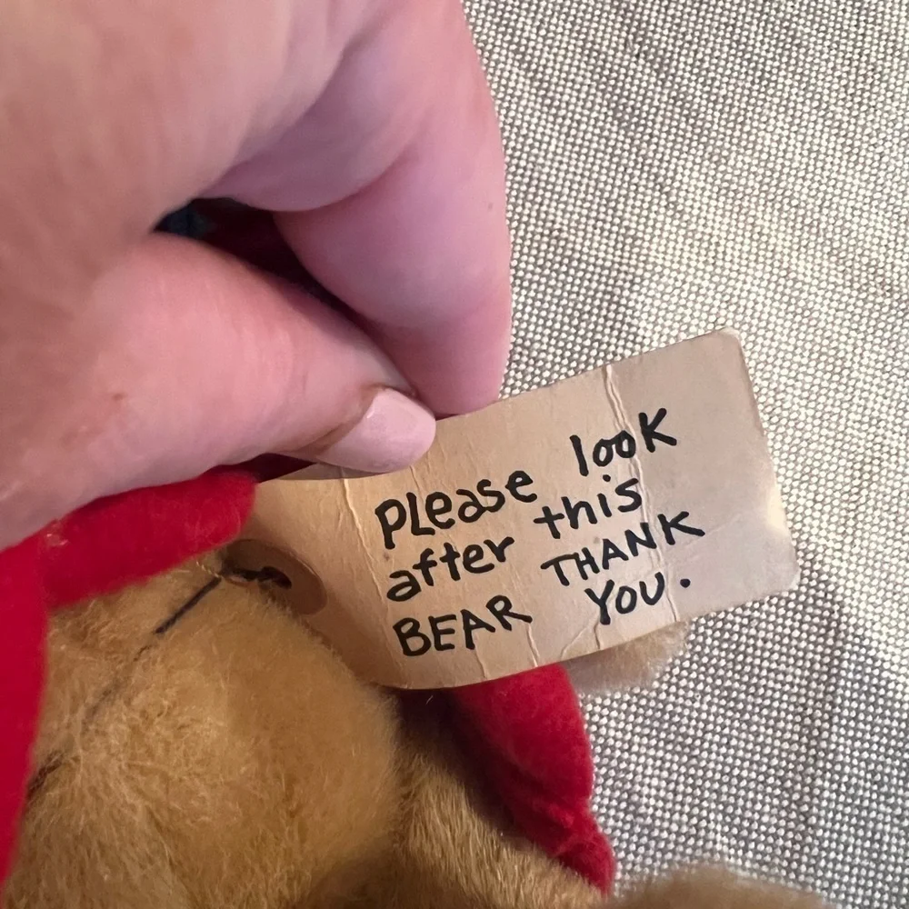 Paddington Bear Plush Toy, 31st anniversary with tags, Eden Toys, see pics